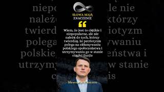 Sławomir Mentzen o patriotyzmie #shorts #mentzen