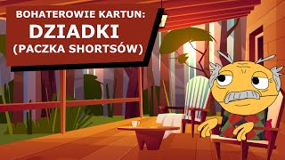 Bohaterowie Kartun: Dziadki - Paczka Shortsów