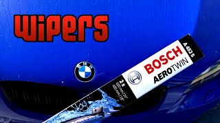 Changing BMW 3 Series E92 Windshield Wipers - Super Easy!