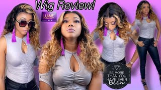 NEW FABULOUS BEYON-CELEBRITY STYLE OMBRE FRONTAL LACE WIG|Easy wig install/BabyHair/Day Outfit❤️‍🔥