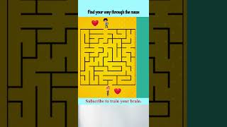 Can you find the way? | #maze 288 (Beginner Level)