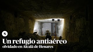 Un refugio antiaéreo olvidado en el centro de Alcalá de Henares