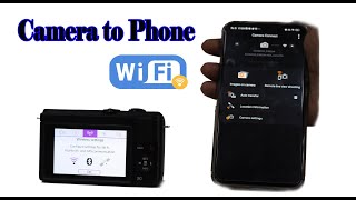 How to connect Canon EOS M200 wifi to Smartphone