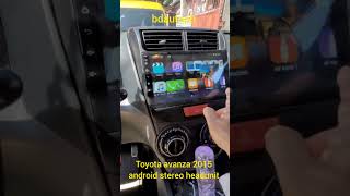 Toyota avanza 2015 android stereo headunit