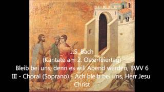 BWV 0006 03 Ach bleib bei uns, Herr Jesu Christ