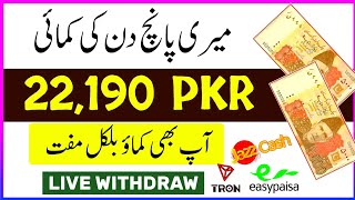 How i Earn 22,190 PKR | Online Earning in Pakistan | How to Earn Money Online at Home