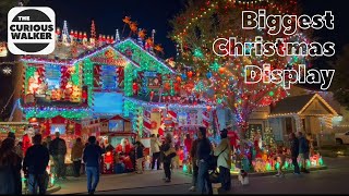 Biggest Christmas Display In Orange County, CA [Walking Tour]