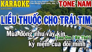 Karaoke Liều Thuốc Cho Trái Tim Tone Nam | Beat Mới | 84