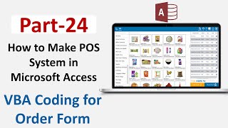 How to Make POS in Microsoft Access Part 24 |VBA Recordset to Add Record