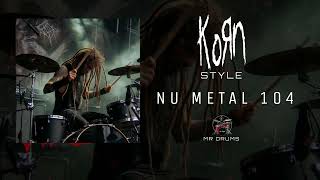 Nu Metal Drum Track | Korn Style | 90 BPM