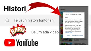 Cara Menghapus Riwayat atau Histori Tonton Video Youtube Terbaru