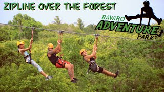 Zip Lining In The Dominican Republic Punta Cana Bavaro Park GoPro Travel Footage