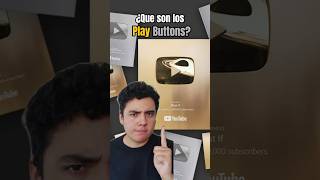 ¿Que son los PLAY BUTTONS? 😳🤔 #shorts #sabiasque #youtube #playbuttons