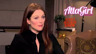 Julianne Moore talks playing a rockstar in What Maisie Knew