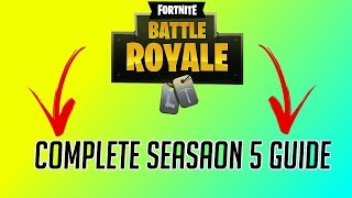 COMPLETE GUIDE OF EVERY NEW LANDING LOCATION IN SEASON 5 FORTNITE BATTLE ROYALE