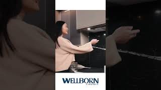 Modern Glam Kitchen- Range Hood Light and Ventilation | Wellborn Cabinet