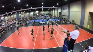 2015 VA Juniors 14s Johnson vs Metro Travel 14s