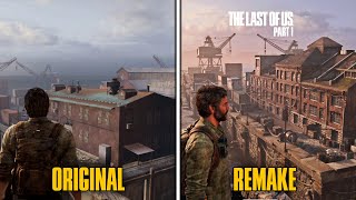 The Docks Side By Side Comparison - The Last of Us Part I