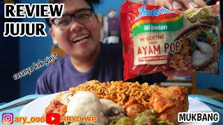 Review Jujur - Indomie Goreng Rasa Ayam Pop | Real Mukbang