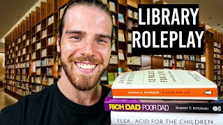 Friendly Librarian Helps Pick Your Books (ASMR Roleplay)