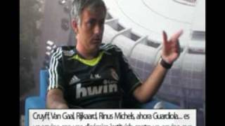 MOURINHO first interview as a coach with Real Madrid