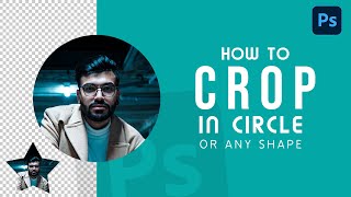 How to Crop Photo in a Circle Shape | Photoshop Tutorial (Simple Method!)