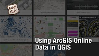 Using ArcGIS Online data in QGIS