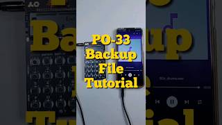 PO-33 Backup File Tutorial: How to Load Custom Sounds onto Your Pocket Operator (PO-133 as well)