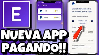 NUEVA APP!!😱 [EarnZop - Get Rewards] 🟣💸 APLICACIÓN PARA GANAR DINERO A PAYPAL 2024 [$2.00] 🔥🤑