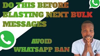 how to send bulk whatsapp  messages  without  getting  ban | complete course 2024