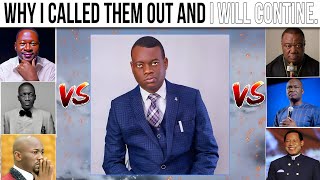 Arome Osayi Finally Speaks On Why He Called Out  These Men Of God, Chris, Uebert,Suleman,Makandiwa.