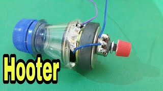 Make Hooter Siren... (using dc motor)