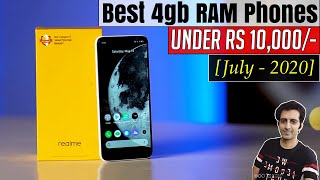 Best 4gb RAM Phones Under 10000 In India [July - 2020] 🔥 | Best Phones Under 10000 With 4gb RAM 🔥