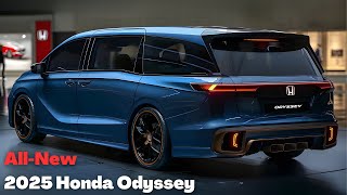 Представлен абсолютно новый Honda Odyssey 2025 года — элитный люксовый минивэн!