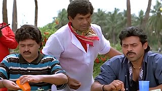 Brahmanandam & Venkatesh Funny Ultimate Movie Comedy Scene || Telugu Videos || @BlockBusterMovies26