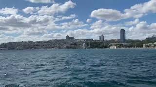 Istanbul Boat Journey from Besiktas to Kadikoy #bhosphorus #boattrip