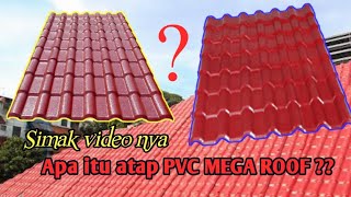 Genteng PVC Mega roof | review genteng minimalis masa kini ‼️