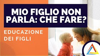 Mio figlio non parla! Che cosa si può fare?