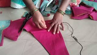 lining blouse lining cutting