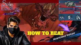 Chapter 14 Boss Avaricious Vulcan's Beated🤫Solo Leveling Arise