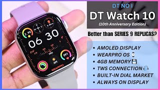 FIRST Apple Watch Series 10 CLONE - DT Watch 10 Full Review