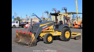 2015 John Deere 210KEP 4X4 Skip Loader - bidadoo