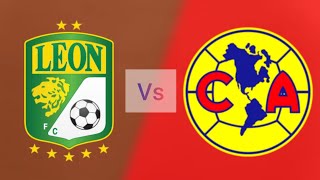 Club Leon vs Club America Mexico Liga MX Partido De Futbol Hoy En Vivo 2024