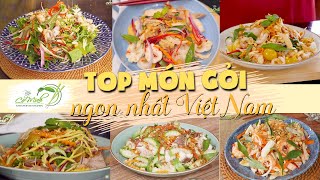 TOP MÓN GỎI ngon nhất Việt Nam đơn giản tại nhà - Healthy Vietnamese Salads | Bếp Cô Minh Tập 219