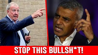 Jeremy Clarkson Furiously Warned Mayor Sadiq Khan for Limiting Unnecessary Car Speed to 20 mph