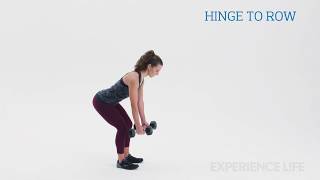 The 6-Minute Sweat Workout: Hinge to Row