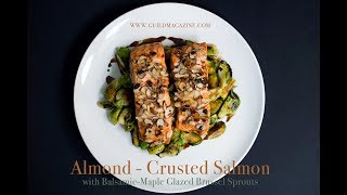 Almond Crusted Salmon by Suellen Pineda, RDN, CDN. for Guild Magazine