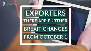 Brexit - Further Changes on 1st October 2021