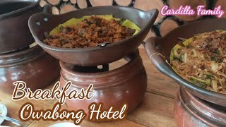 BREAKFAST DI HOTEL OWABONG PURBALINGGA