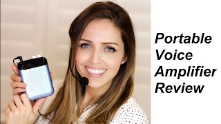 Voice Amplifier Personal Speaker for Teachers, Coaches, Tour Guides Review